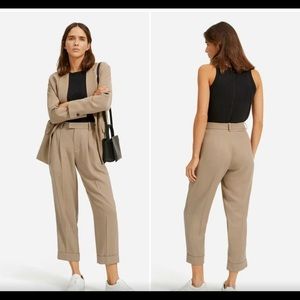 ISO Everlane Put Together Pleat Pants in color clay size 0
